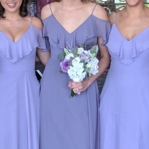 Dessy Style 3020, Lavender, Size:6